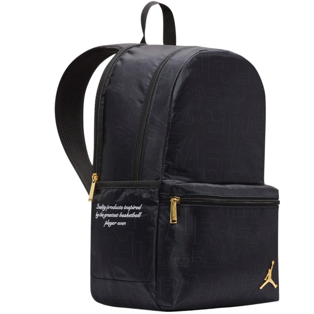 Black and Gold Backpack