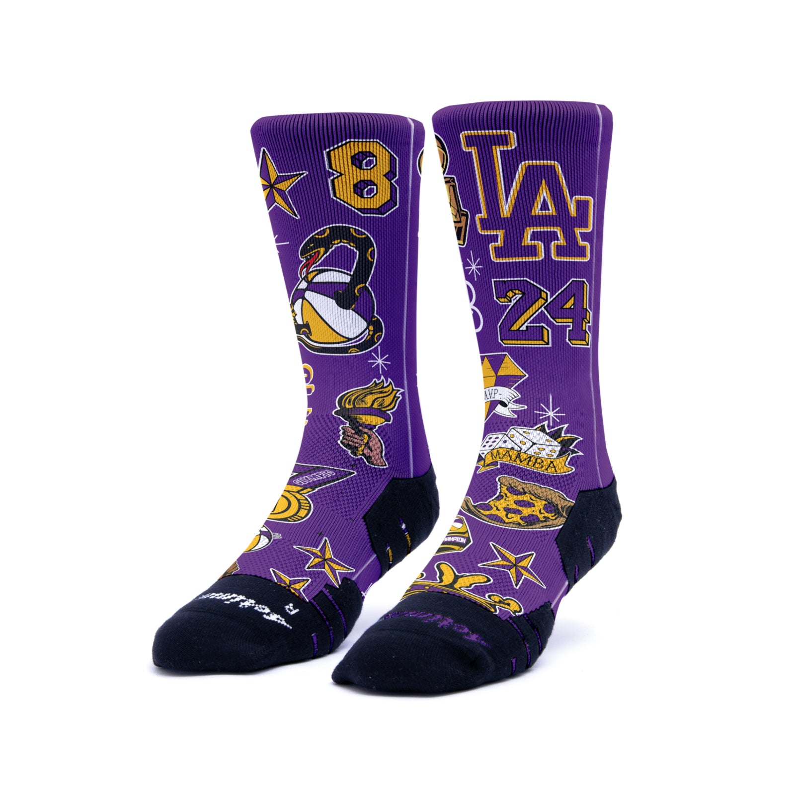 Competition Socks - Mamba White