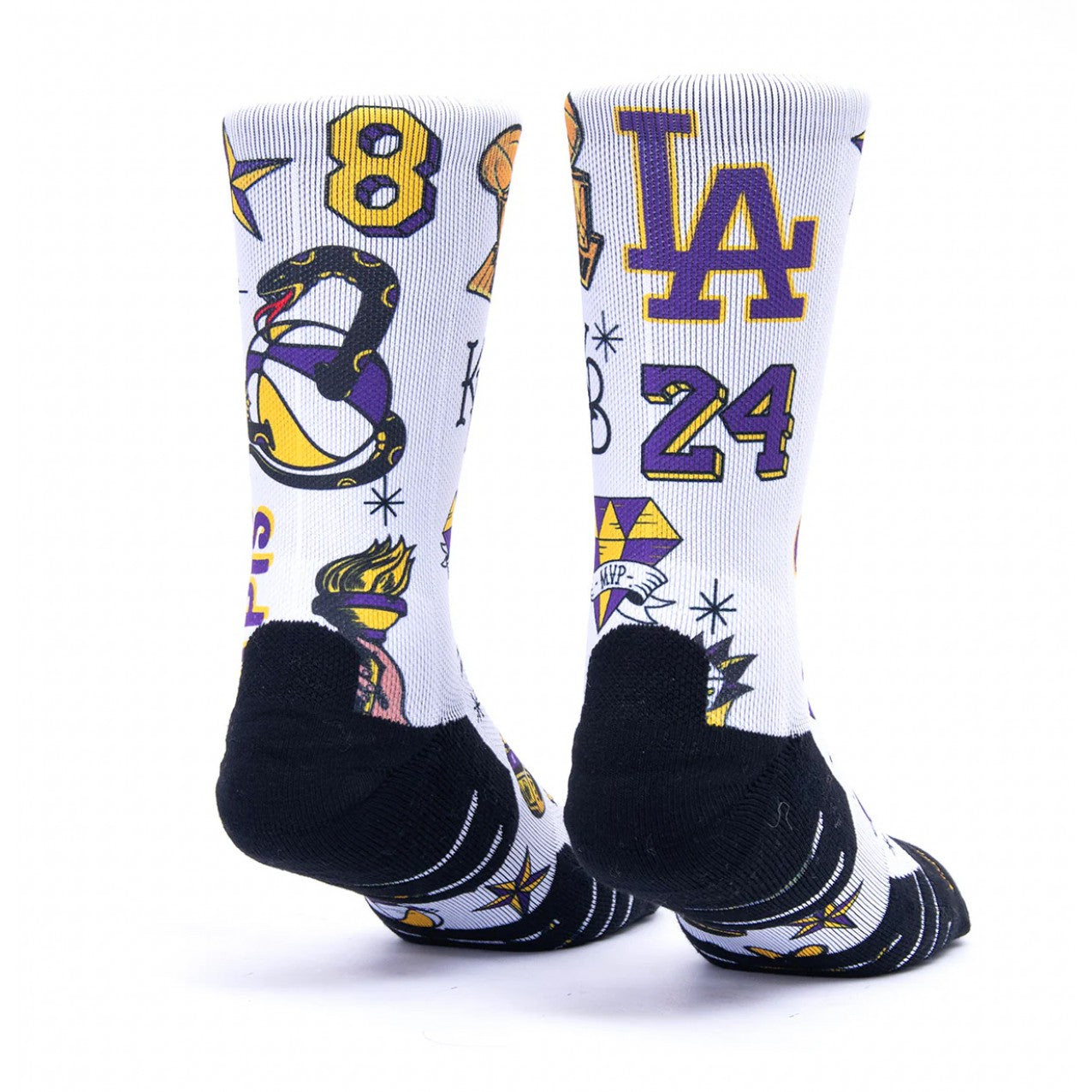 Competition Socks - Mamba White