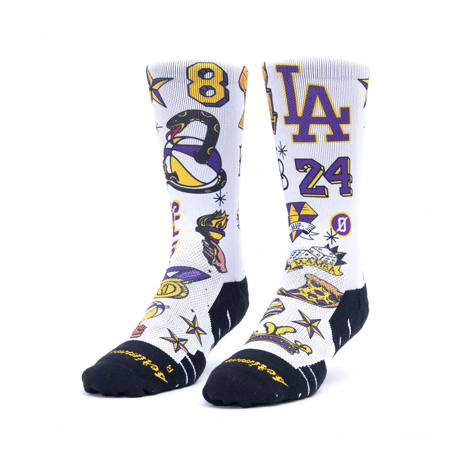 Competition Socks - Mamba White