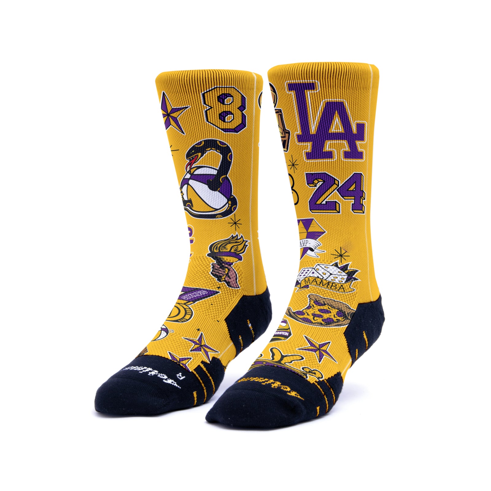 Competition Socks - Mamba White