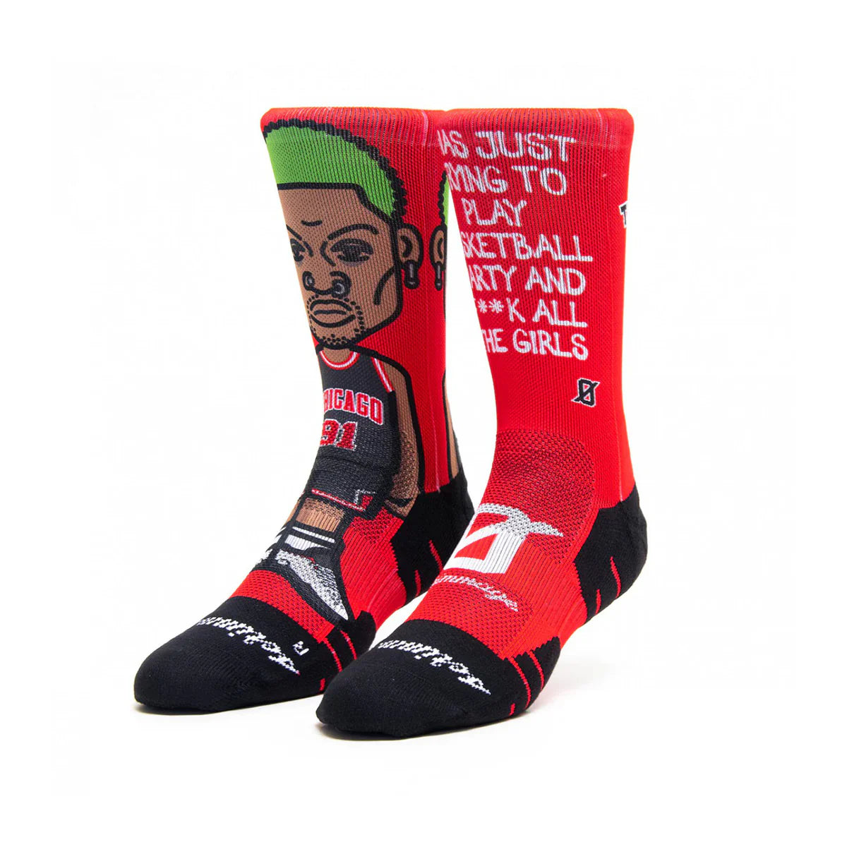 Competition Socks - The Worm Green