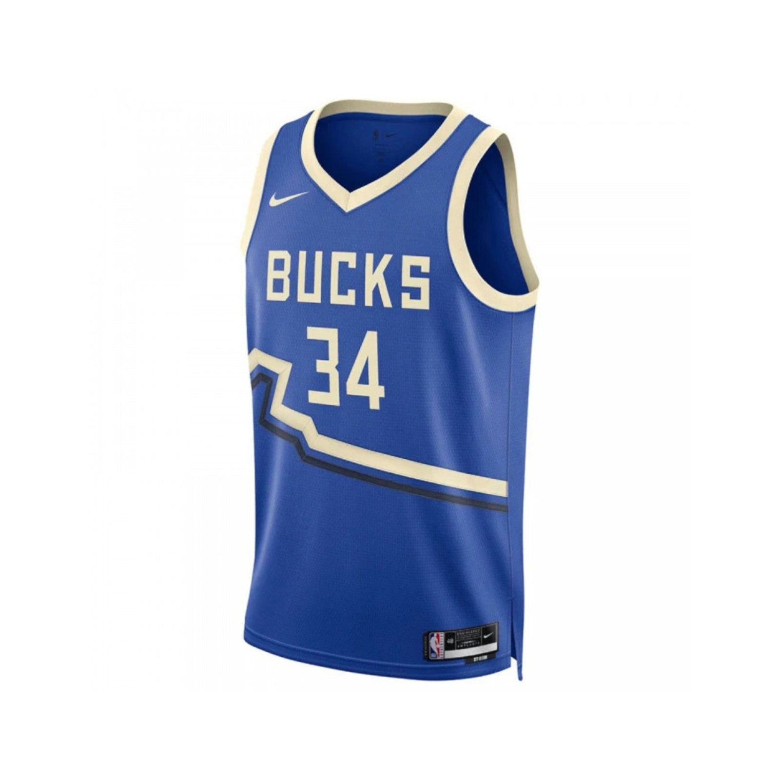 NBA City Edition Swingman - Giannis Antetokounmpo Milwaukee Bucks Junior