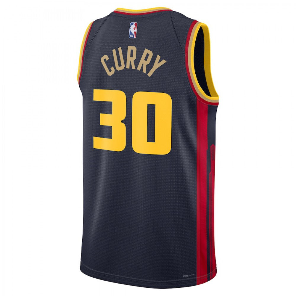 NBA City Edition Swingman - Stephen Curry Golden State Warriors Junior