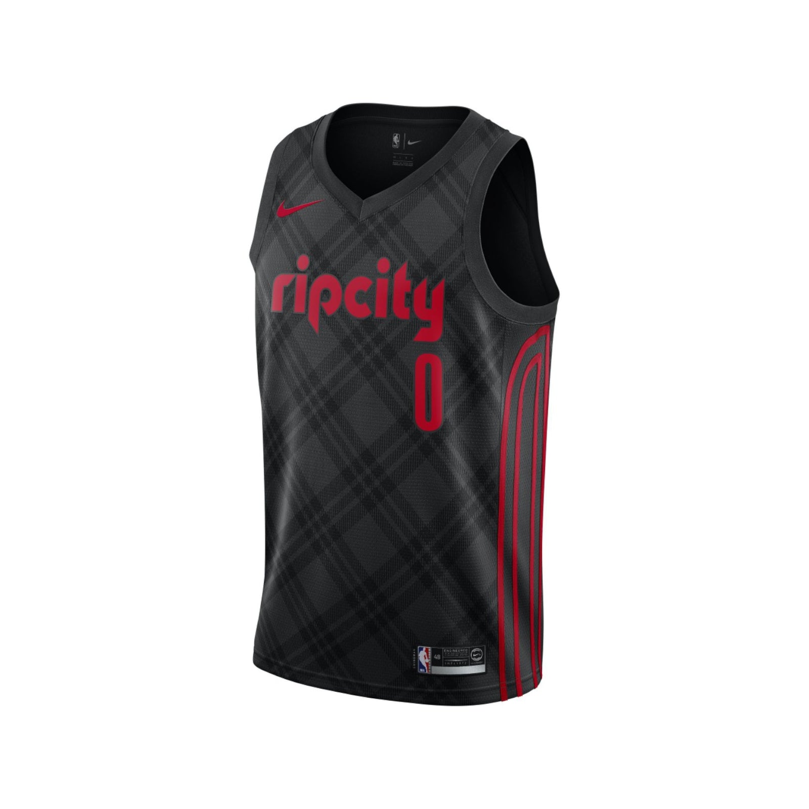 NBA City Edition Swingman - Damian Lillard Portland Trail Blazers Junior