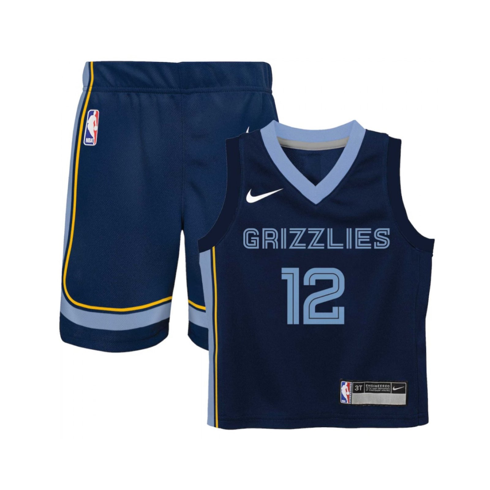 Replica Jersey & Short Set Memphis Grizzlies