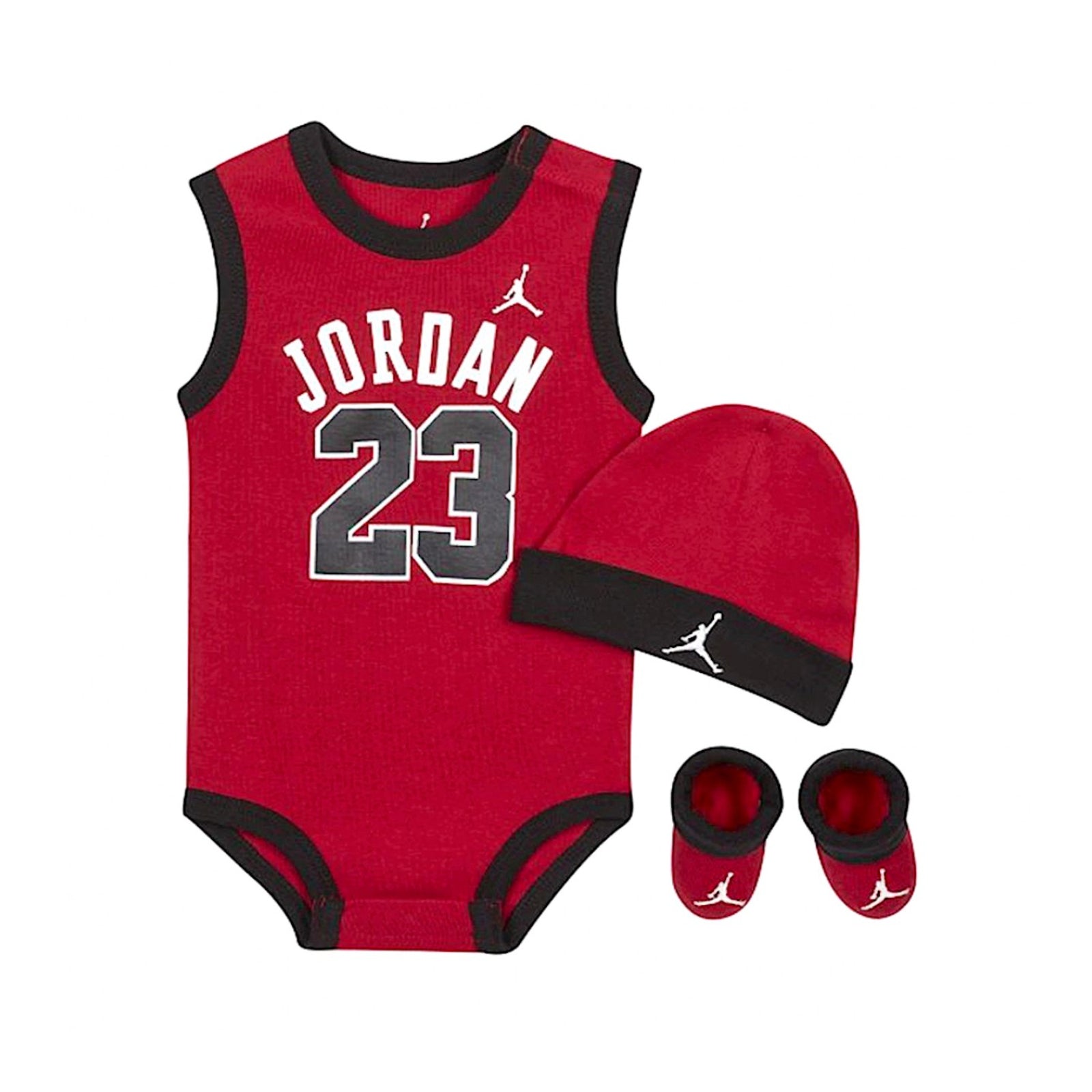 Conjunto Jumpman Body Sombrero Zapatos