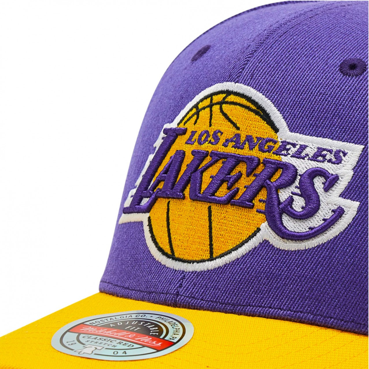 Team 2 Tone 2.0 Stretch Snapback Lakers