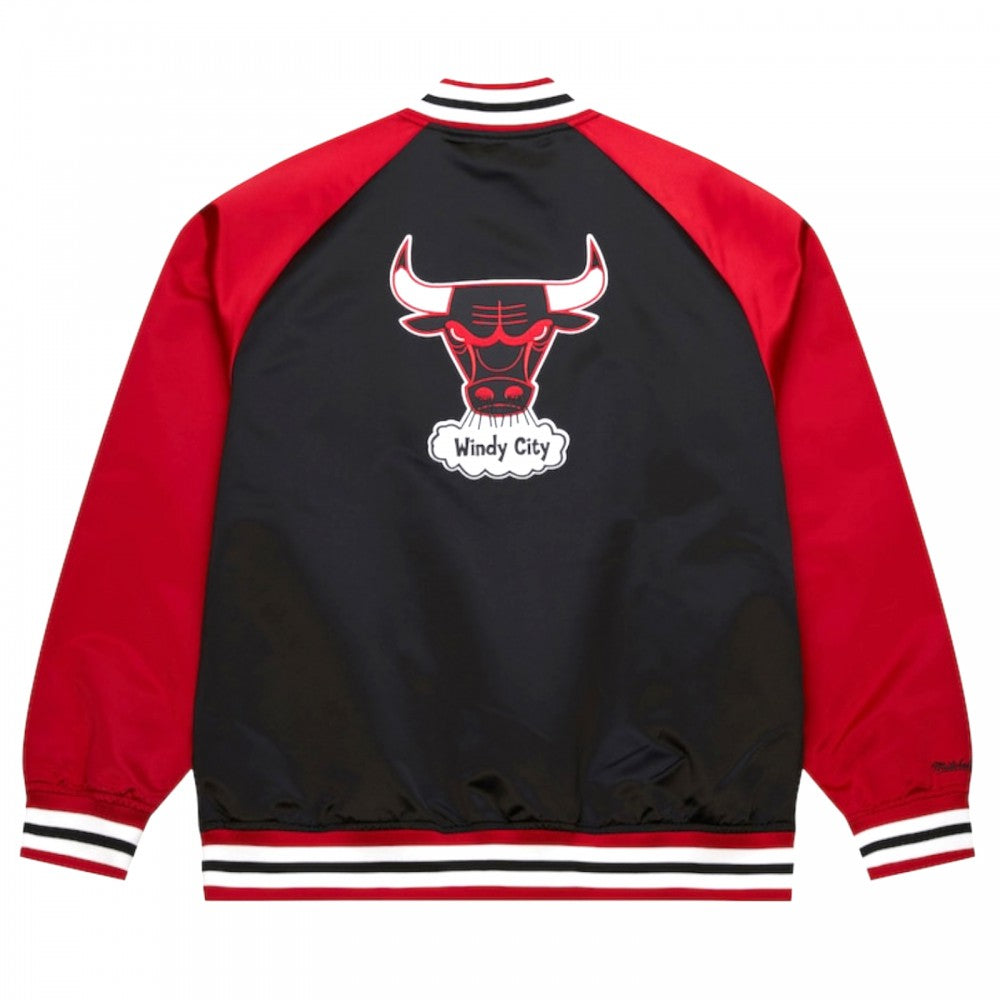 Chicago Bulls Vintage Logo Satin Jacket