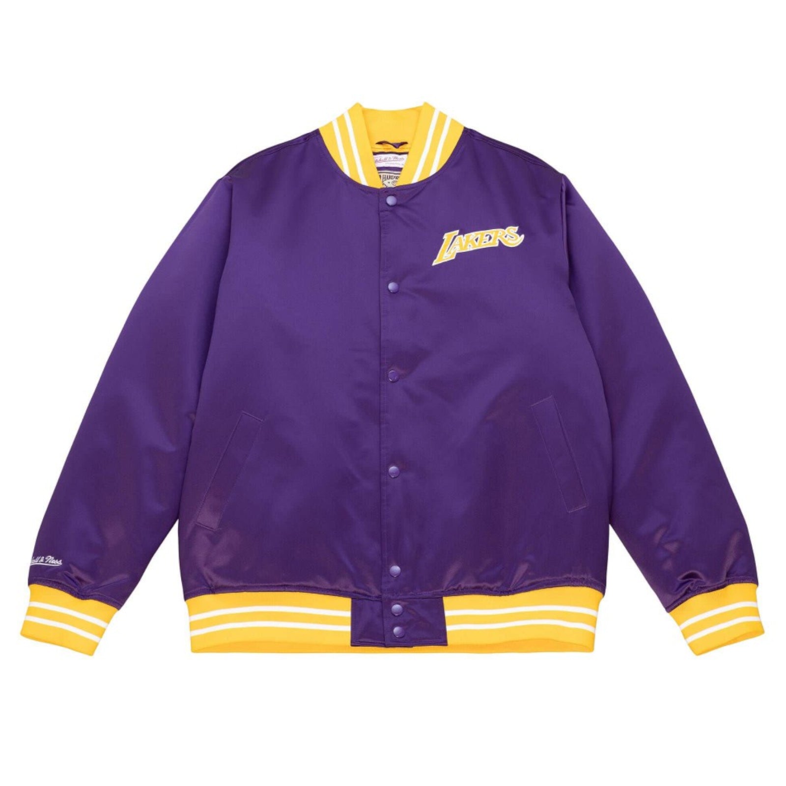 Heavyweight Satin Jacket Los Angeles Lakers