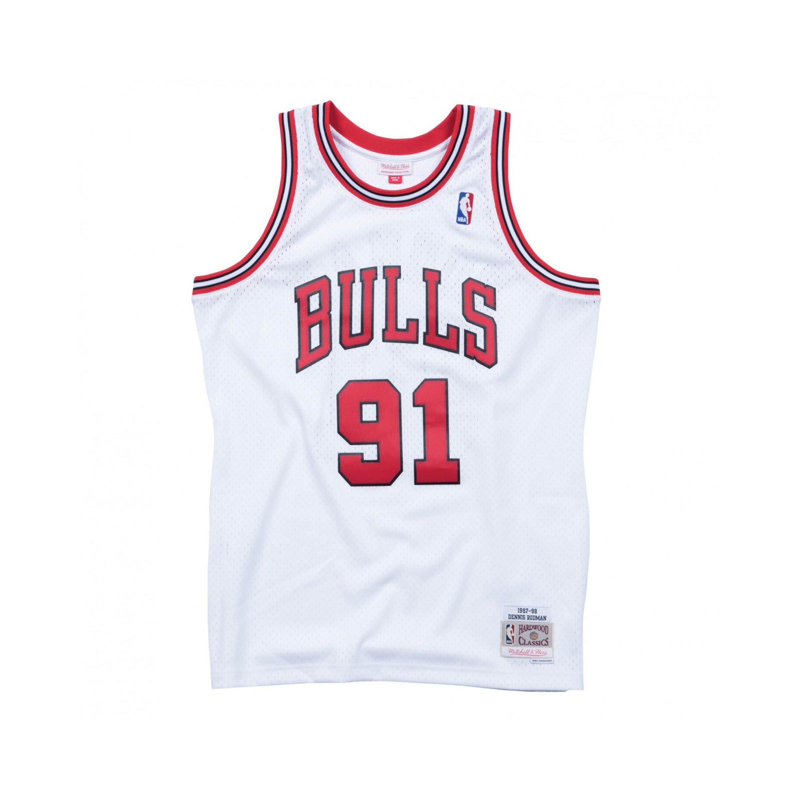 Swingman Jersey Chicago Bulls 1997-98 Dennis Rodman