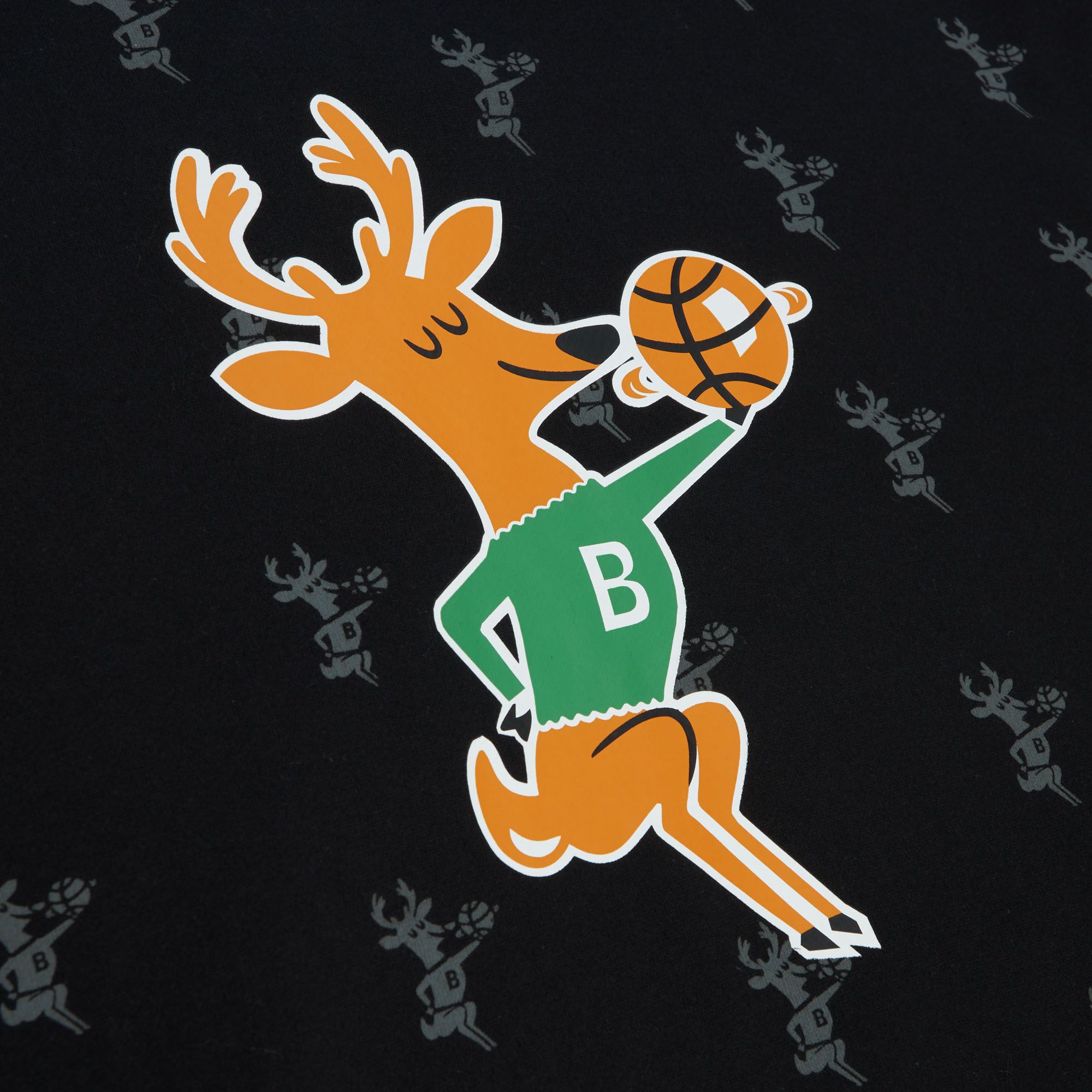 AOP Fleece Hoodie Milwaukee Bucks