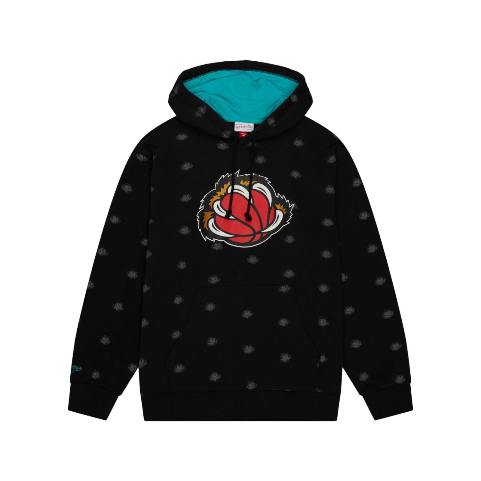 Mitchell &amp; Ness AOP Fleece Hoodie Vancouver Grizzlies