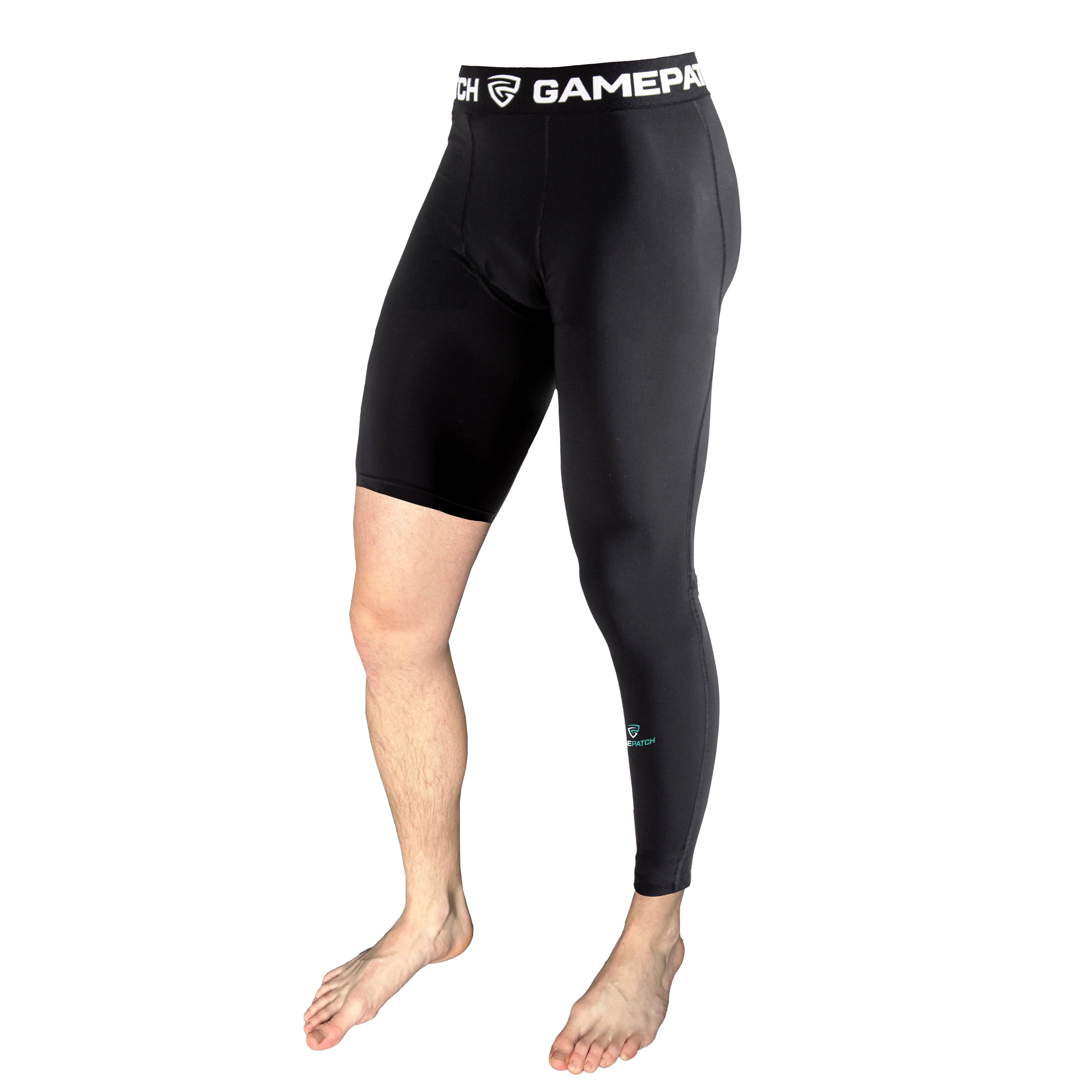 Single-leg compression tights