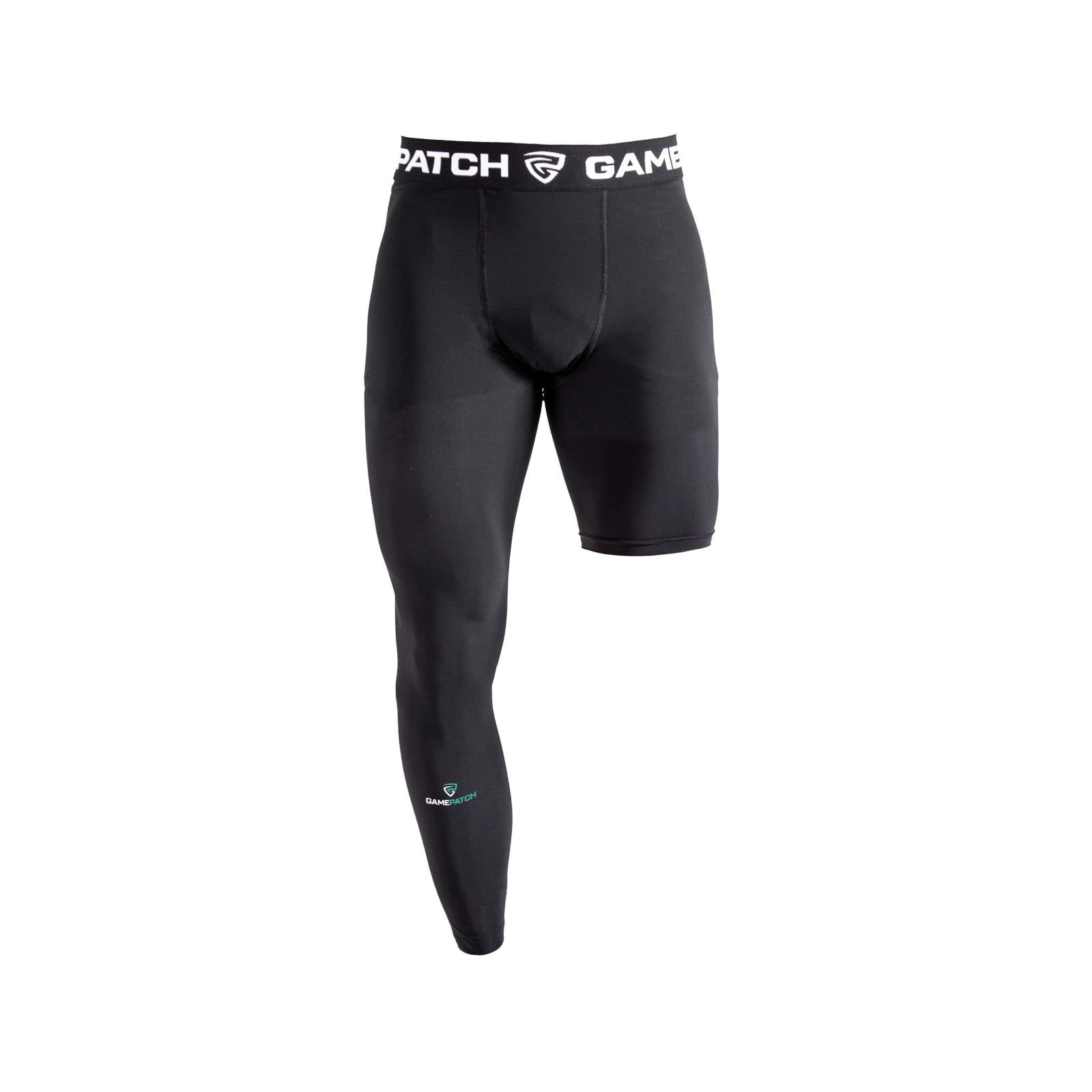 Single-leg compression tights