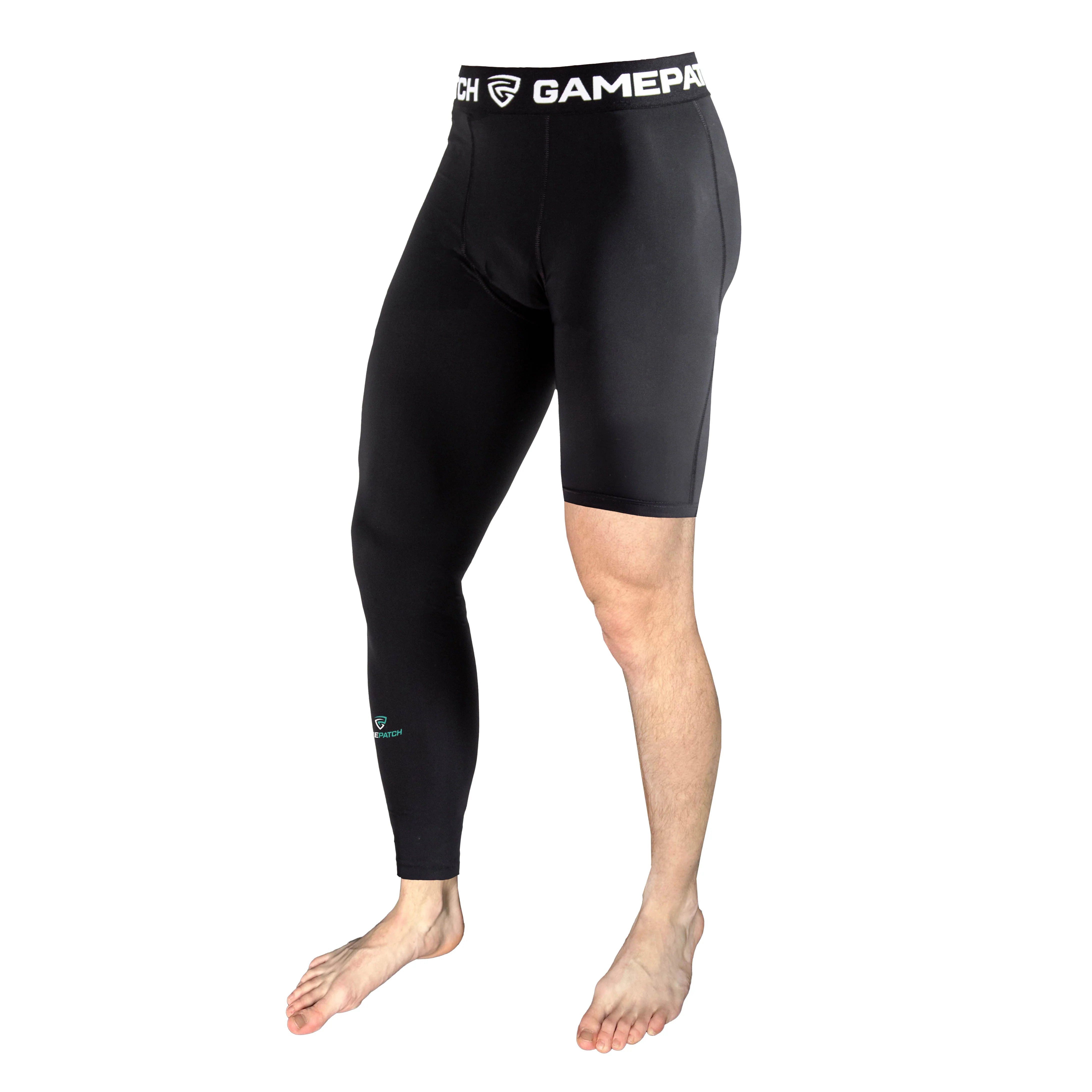 Single-leg compression tights