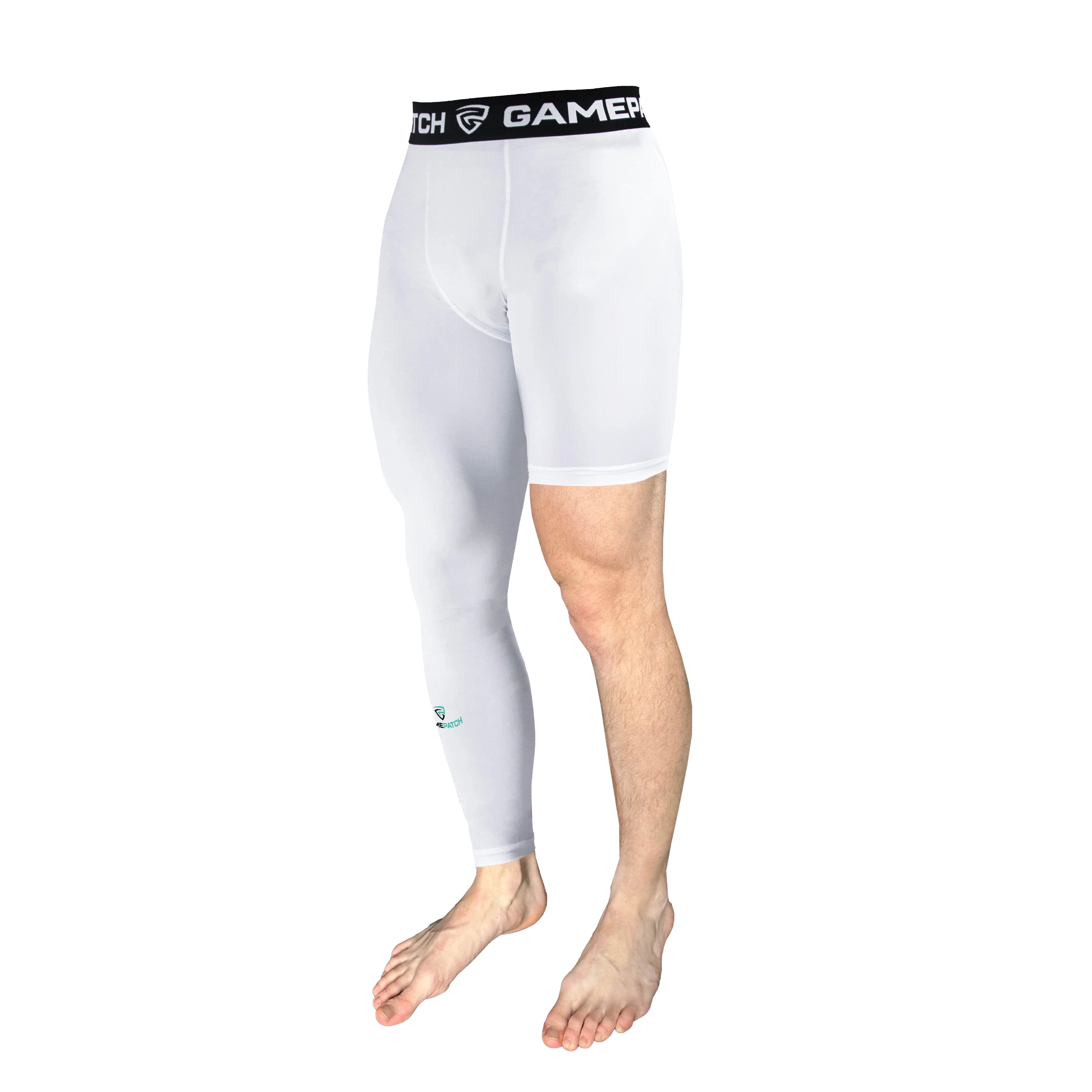 Single-leg compression tights