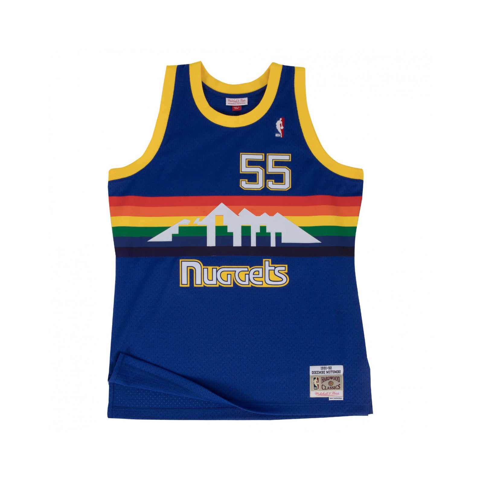 Swingman Jersey Denver Nuggets 1991-92 Dikembe Mutombo