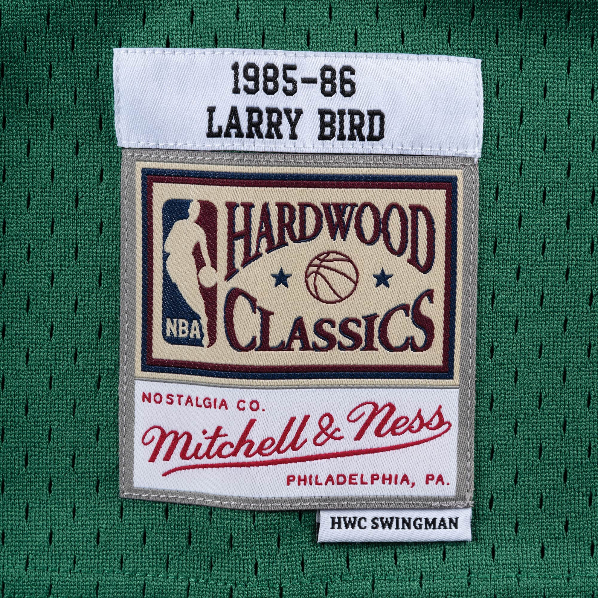 Swingman Jersey Boston Celtics 1985-86 Larry Bird