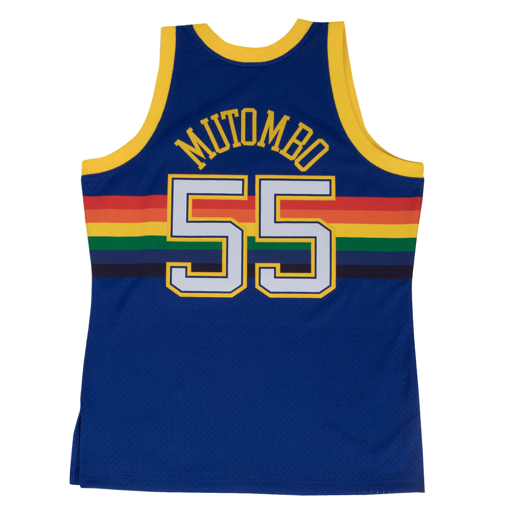 Swingman Jersey Denver Nuggets 1991-92 Dikembe Mutombo